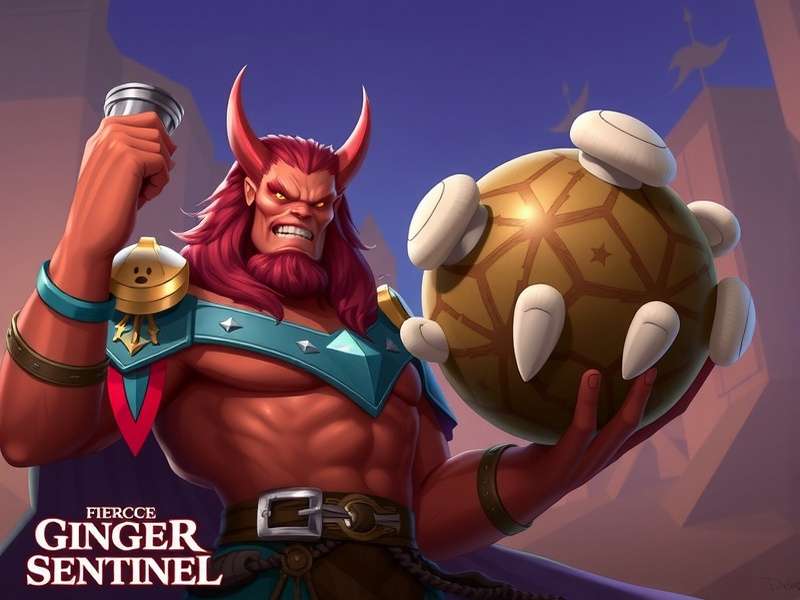 Fierce Ginger Sentinel Game Artwork